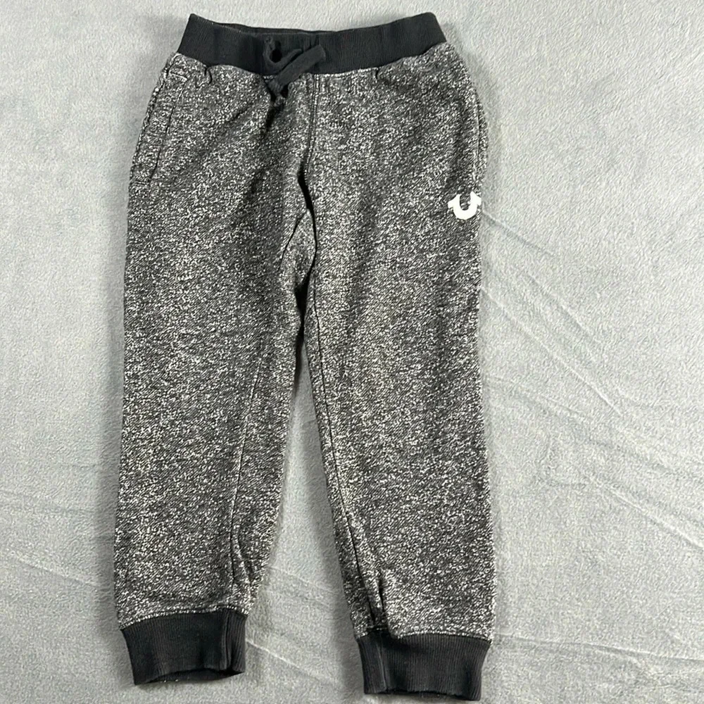 True Religion sz 5 Marled Sweatpants Jogger